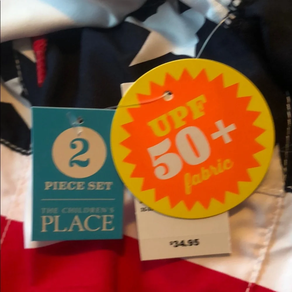 USA T-shirt and swim trunk set - Picture 4 of 4